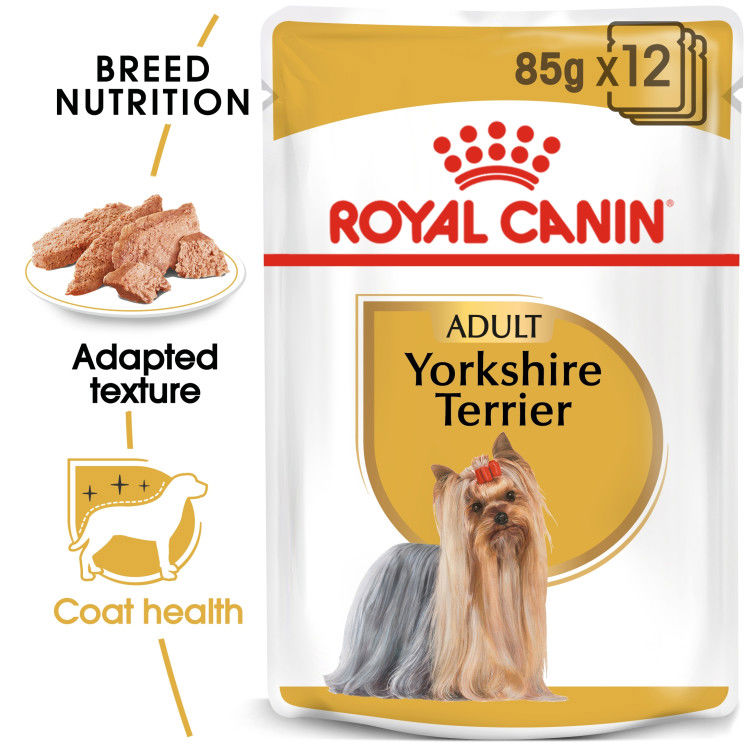 Royal Canin Yorkshire Adult (Wet Food - Pouches) 12 x 85 g_thumbnail_0