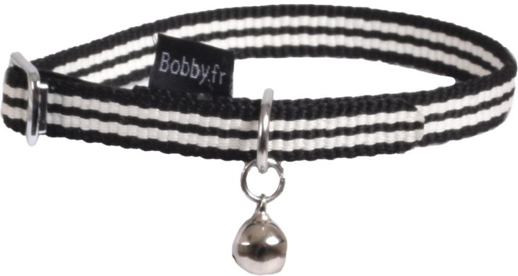 Cat Collar Stripe Black 1 x 30 cm_thumbnail_0