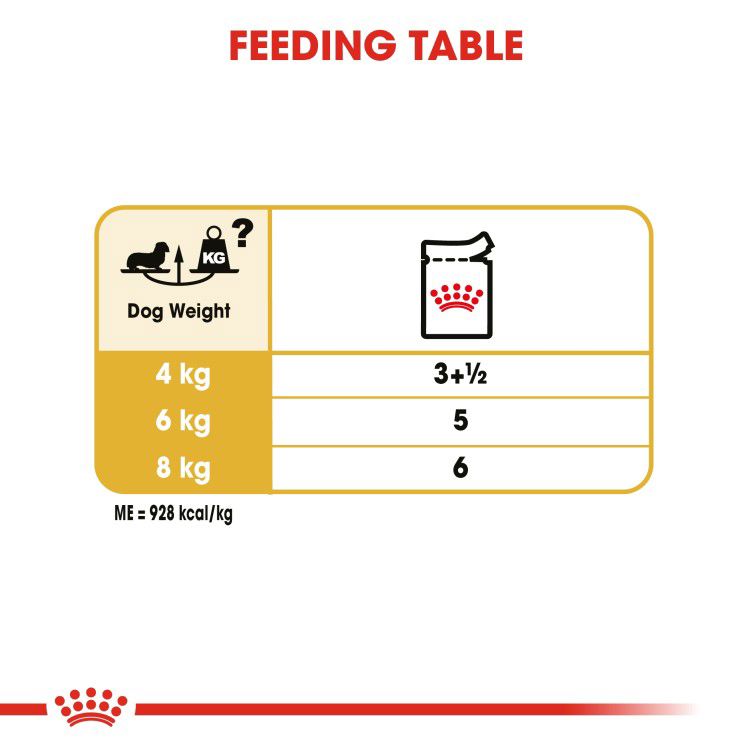 Royal Canin Dachshund Adult (Wet Food - Pouches) 12 x 85 g_thumbnail_1
