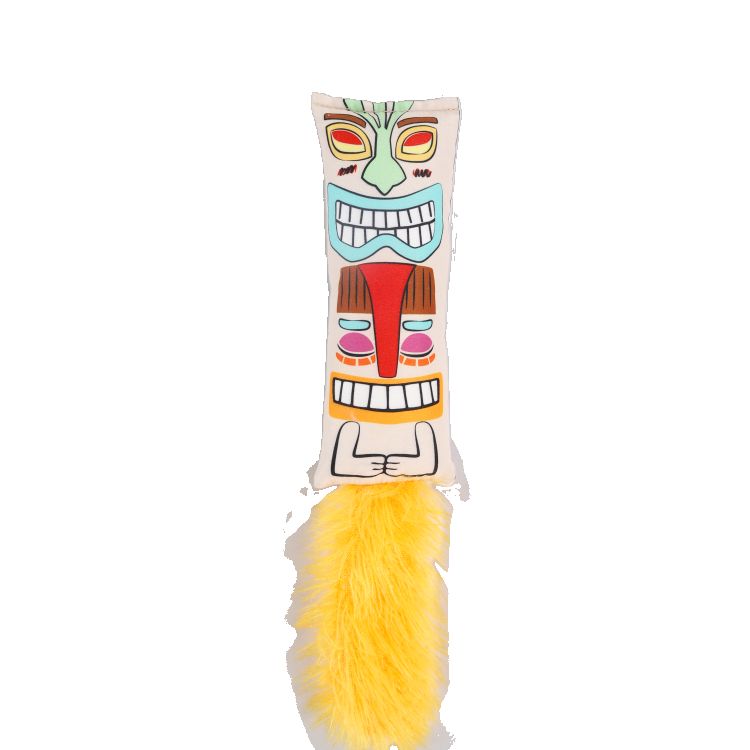 Catoon Tiki Kicker – Interactive Cat Toy_thumbnail_1