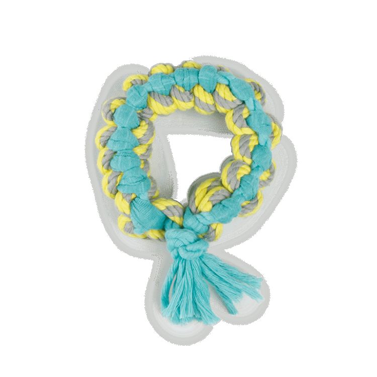 Dog toy - Pups Ring Multi Chew Sweater Rope_thumbnail_0
