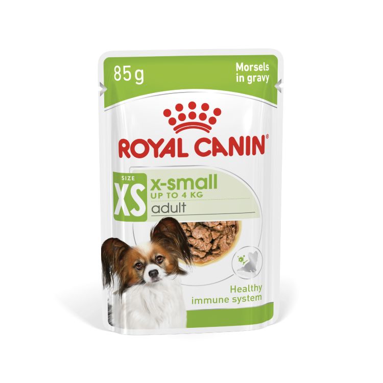  Royal Canin XS Adult (Wet Food - Pouches) 12 x 85 g