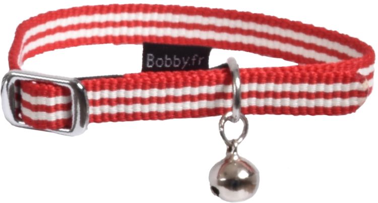 Cat Collar Stripe Red 1 x 30 cm_thumbnail_0