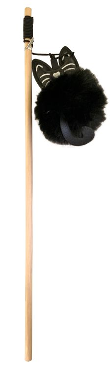 Cat Stick Fright Black Cat 40 cm_thumbnail_0