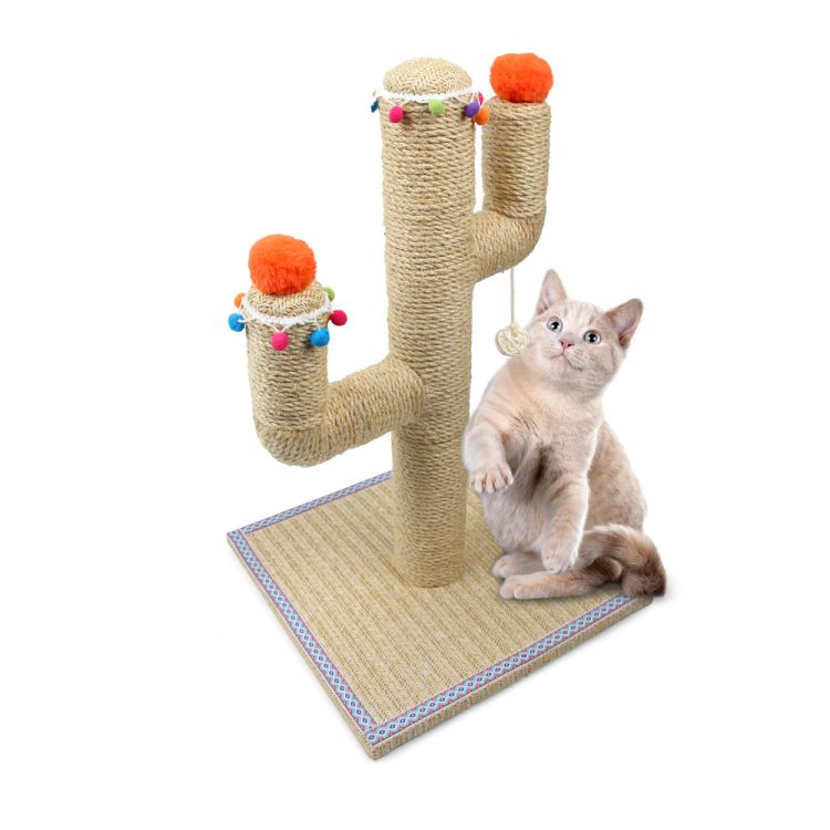 Cat Scratching Post- Whisker Fiesta Cactus 