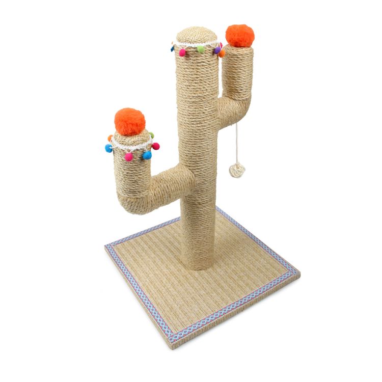 Cat Scratching Post- Whisker Fiesta Cactus _thumbnail_1