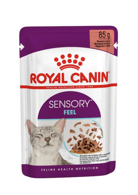 Royal Canin Sensory Feel Gravy (Wet Food - Pouches) 12 x 85 g_thumbnail_0