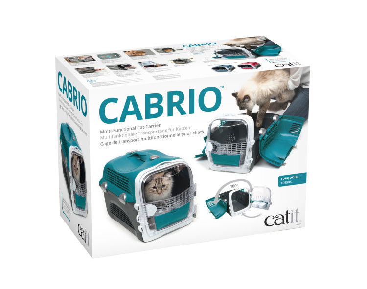 Cabrio Cat Carrier System Turquoise_thumbnail_3