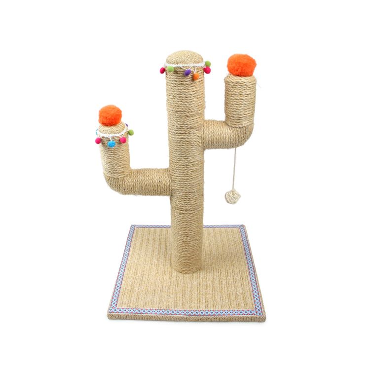 Cat Scratching Post- Whisker Fiesta Cactus _thumbnail_2