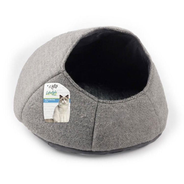 Nest Cat Bed Grey_thumbnail_0