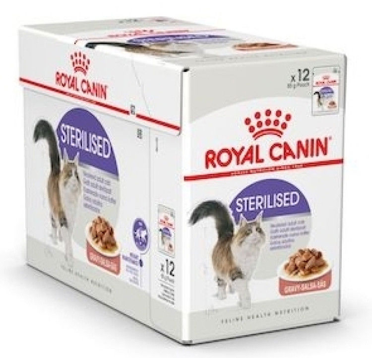 Royal Canin Sterilised Gravy (Wet Food - Pouches) 12 x 85 g_thumbnail_5