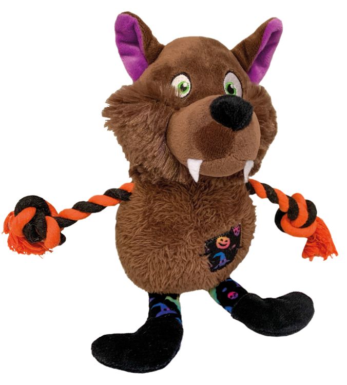 Dog Toy Fright Werewolf W/ Rope 30 cm_thumbnail_0