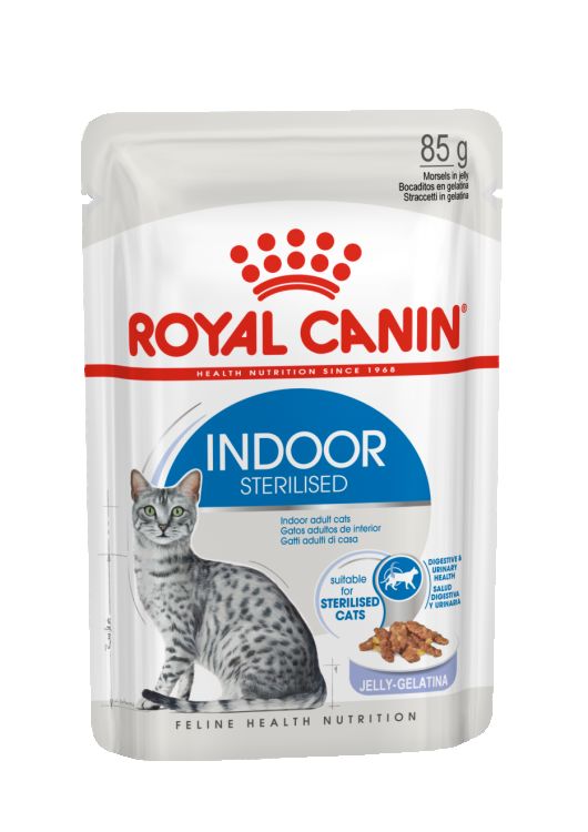 Royal Canin Indoor Jelly (Wet Food - Pouches) 12 x 85 g_thumbnail_5