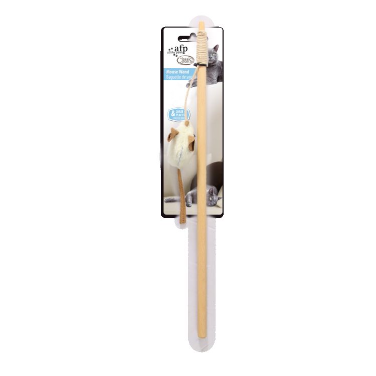 Interactive Cat Toy- Classic Comfort Mouse Wand 2/pk _thumbnail_1